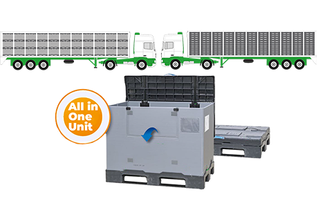 All In One Pall container1200x800x950 mm