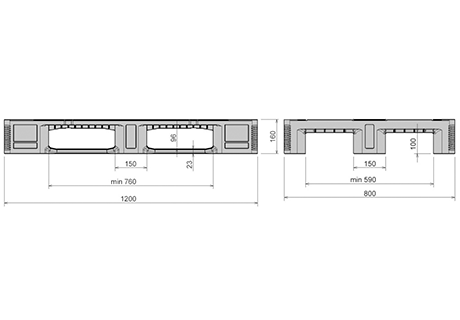 Plastpall IP-CR-1- 1200x800