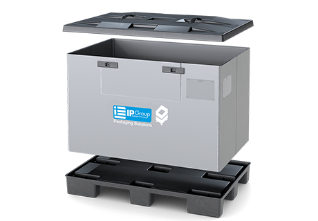 Pall container 1200x800x1200 mm System-1208