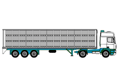 Pall container 1200x1000x990 mm System-1210KL
